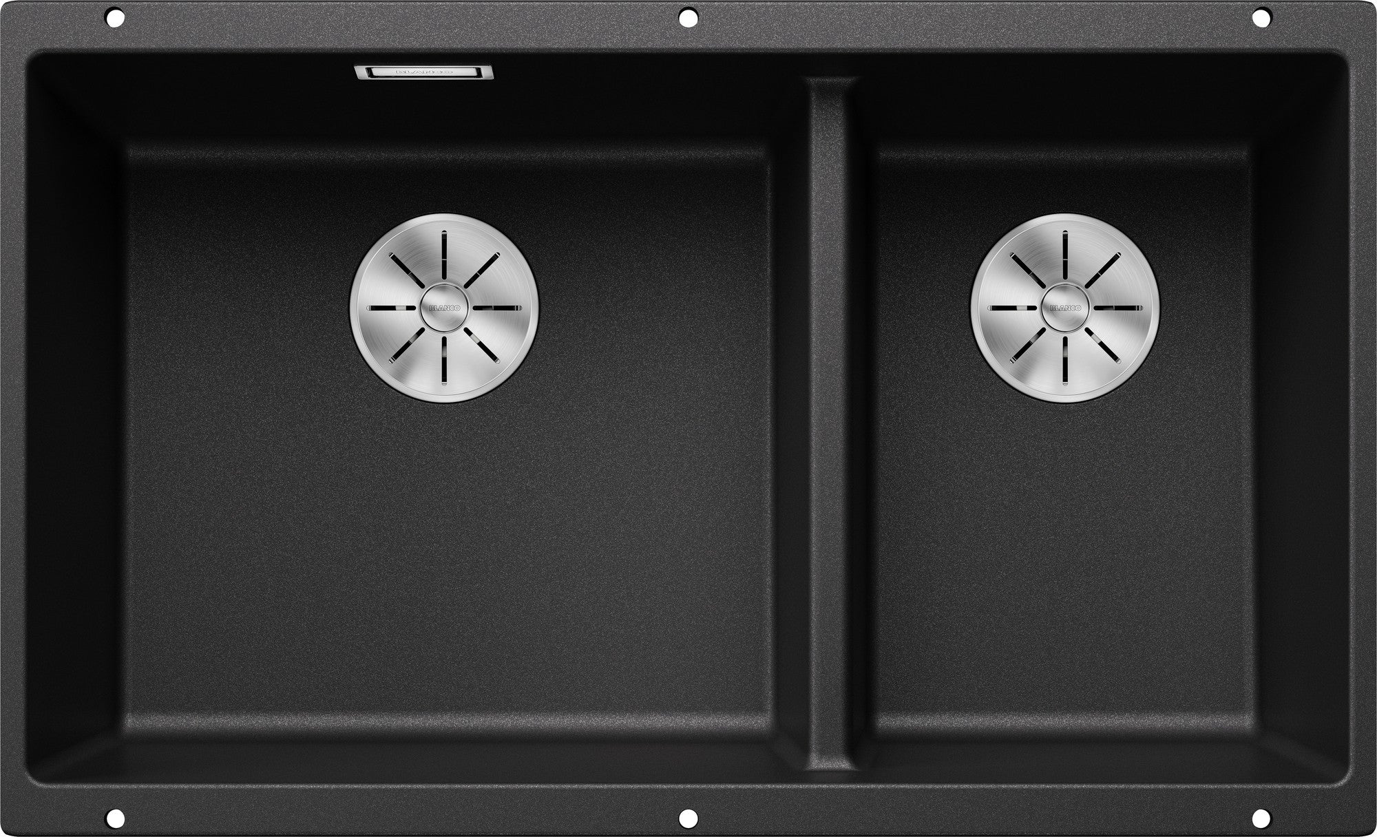 Chiuveta de bucatarie Subline 523151, silgranit antracit, 755 x 460 mm, Blanco